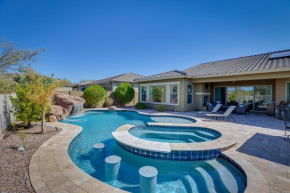 Luxe Goodyear Home Pool, Swim-Up Bar, Game Room!